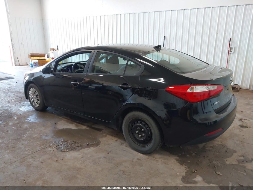 Vin: knafx4a69f5372350, lot: 46149549, kia forte lx 20153