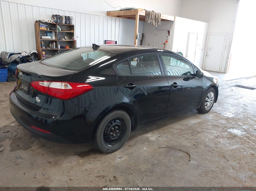 Vin: knafx4a69f5372350, lot: 46149549, kia forte lx 20154