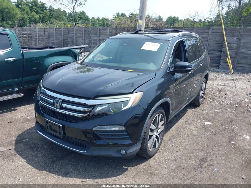 Vin: 5fnyf6h96gb019557, lot: 46149550, honda pilot touring 20162