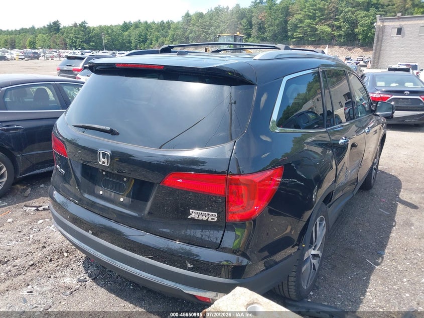 Vin: 5fnyf6h96gb019557, lot: 46149550, honda pilot touring 20164