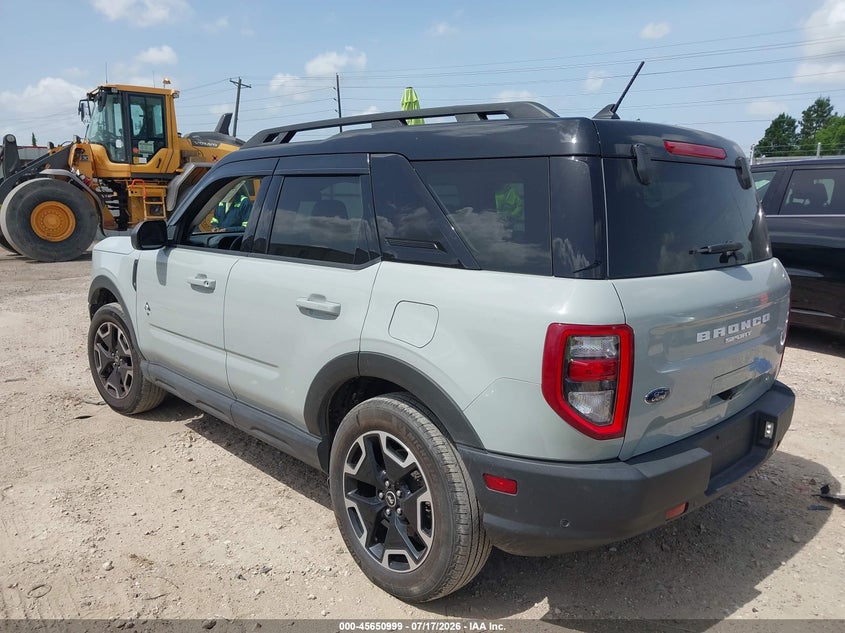 2022 Ford Bronco Sport Outer Banks VIN: 3FMCR9C63NRD82700 Lot: 45650999