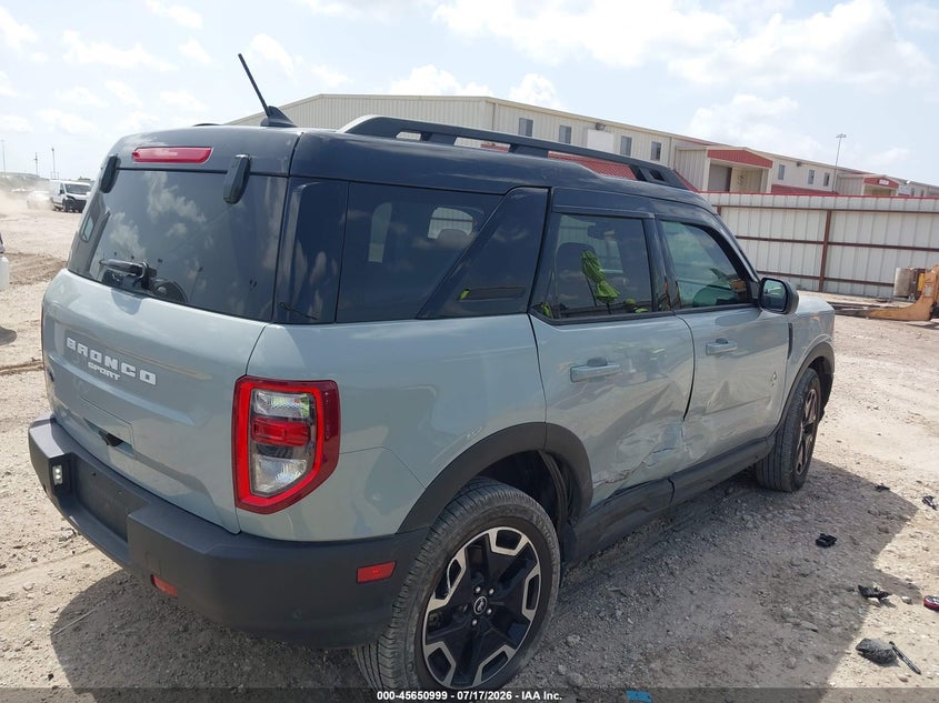 2022 Ford Bronco Sport Outer Banks VIN: 3FMCR9C63NRD82700 Lot: 45650999
