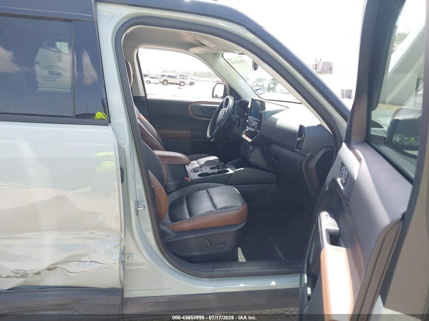 2022 Ford Bronco Sport Outer Banks VIN: 3FMCR9C63NRD82700 Lot: 45650999