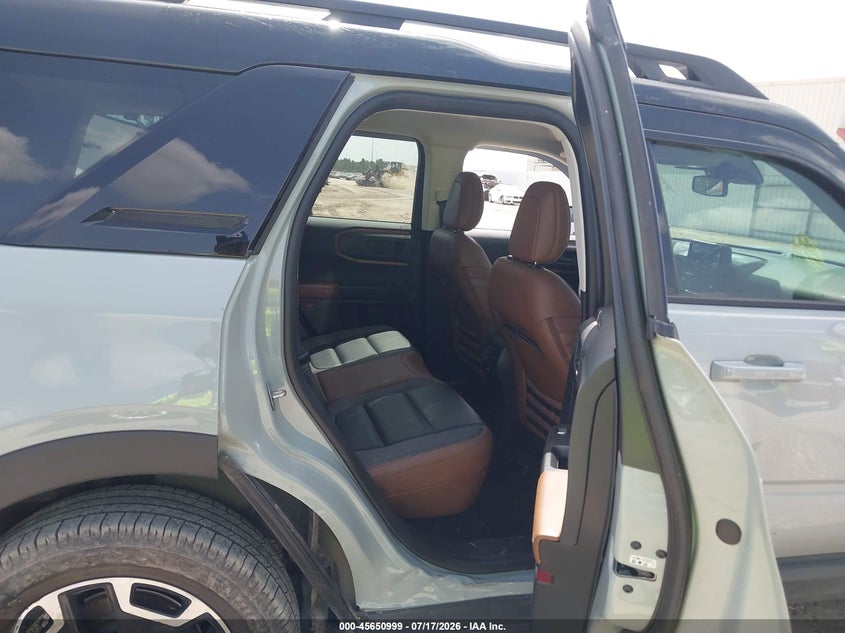 2022 Ford Bronco Sport Outer Banks VIN: 3FMCR9C63NRD82700 Lot: 45650999