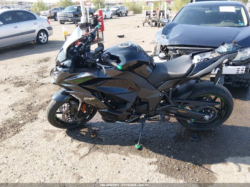 2025 Kawasaki Zx1100 H VIN: JKAZXBH1XSA002325 Lot: 45651001