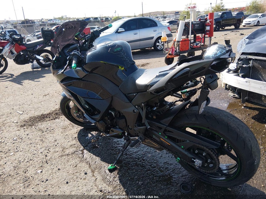 2025 Kawasaki Zx1100 H VIN: JKAZXBH1XSA002325 Lot: 45651001