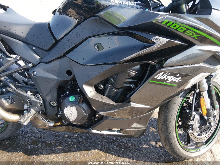 2025 Kawasaki Zx1100 H VIN: JKAZXBH1XSA002325 Lot: 45651001