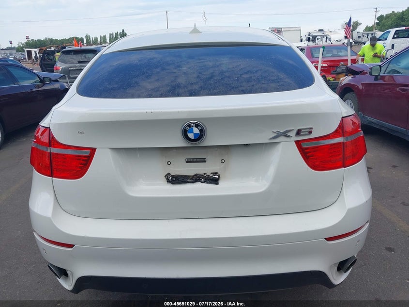 2012 BMW X6 xDrive35I VIN: 5UXFG2C50CLX09988 Lot: 45651029