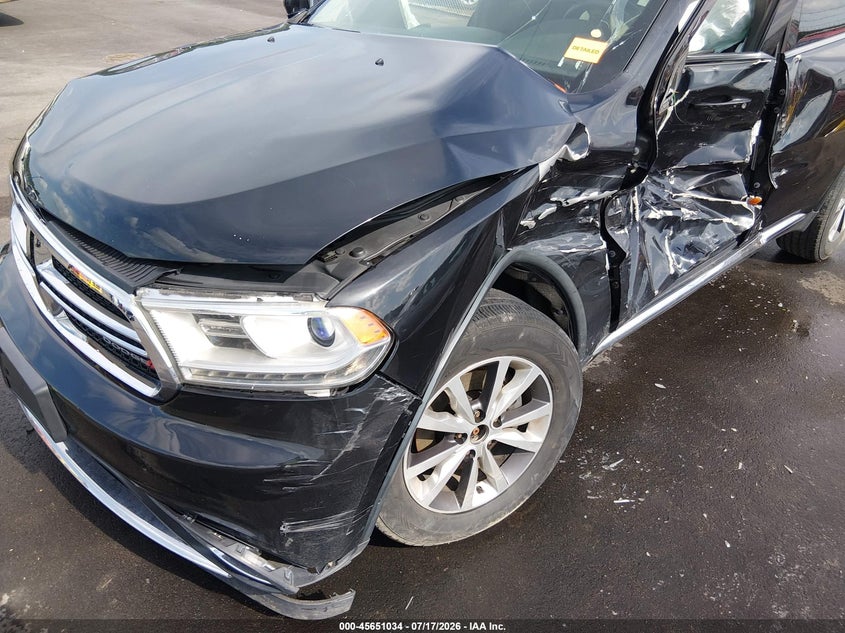 2016 Dodge Durango Limited VIN: 1C4RDJDG5GC455864 Lot: 45651034