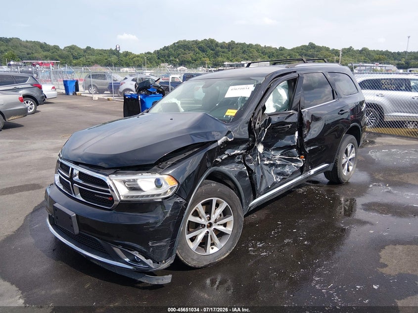 Vin: 1c4rdjdg5gc455864, lot: 46149589, dodge durango limited 20162