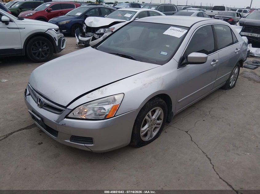 2006 Honda Accord 2.4 Se, Rear, IAAI, VIN 1HGCM56336A088398 — photo 2
