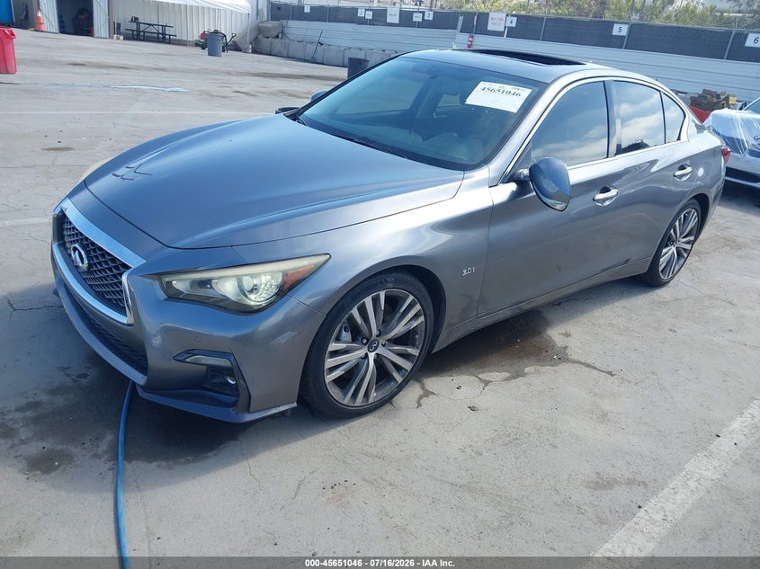 2019 Infiniti Q50 3.0T Sport VIN: JN1EV7AP4KM512046 Lot: 45651046