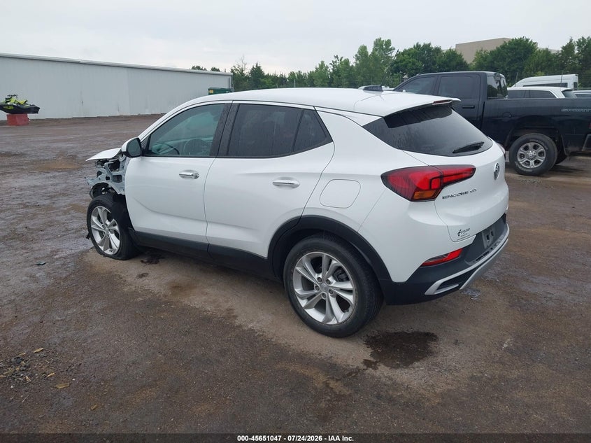 Vin: kl4mmbs27pb151605, lot: 46149602, buick encore gx preferred fwd 20233