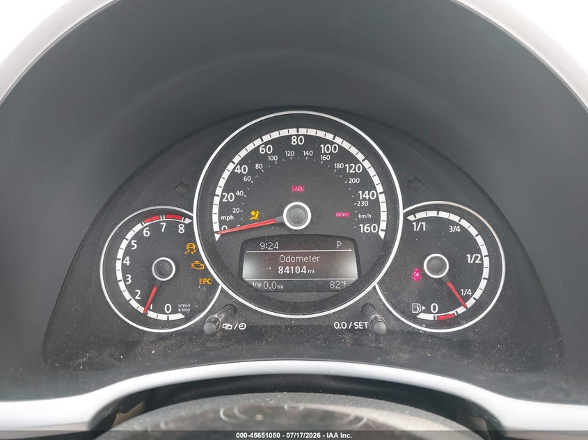 2013 Volkswagen Beetle 2.0T VIN: 3VW7T7ATXDM830766 Lot: 45651050