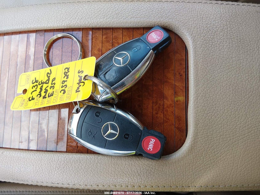 2008 Mercedes-Benz E 350 VIN: WDBUF56X58B259292 Lot: 45651070
