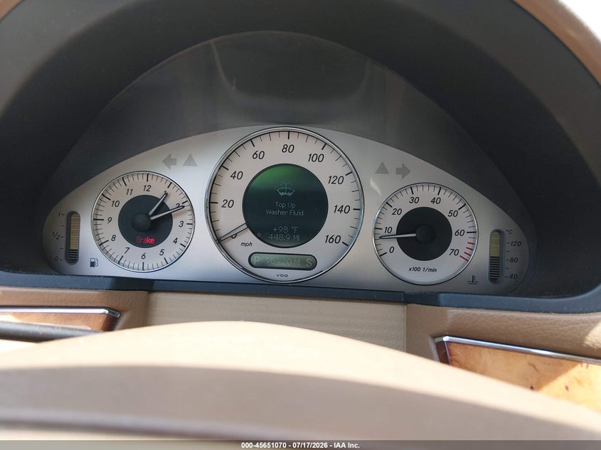 2008 Mercedes-Benz E 350 VIN: WDBUF56X58B259292 Lot: 45651070
