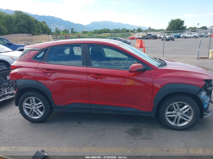 2019 Hyundai Kona Se VIN: KM8K1CAA7KU368049 Lot: 45651081