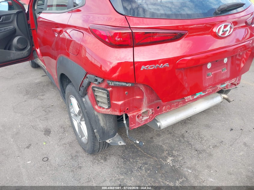 2019 Hyundai Kona Se VIN: KM8K1CAA7KU368049 Lot: 45651081