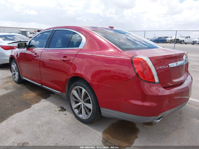 2009 Lincoln Mks VIN: 1LNHM93R69G609163 Lot: 45651082