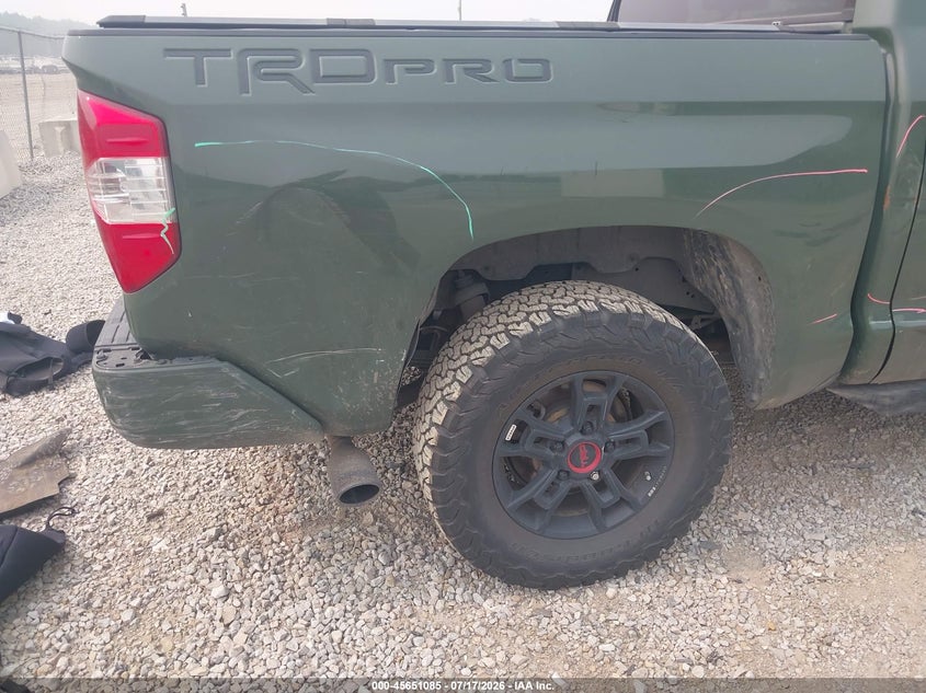 2020 Toyota Tundra Trd Pro VIN: 5TFDY5F15LX884455 Lot: 45651085