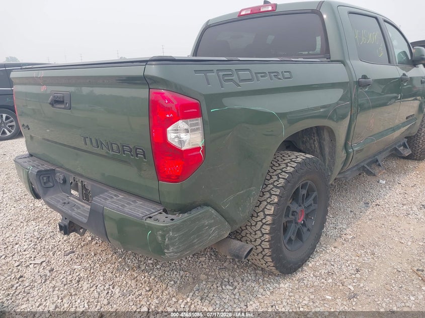 2020 Toyota Tundra Trd Pro VIN: 5TFDY5F15LX884455 Lot: 45651085