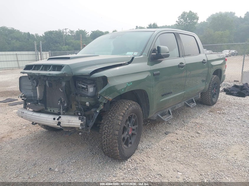 2020 Toyota Tundra Trd Pro VIN: 5TFDY5F15LX884455 Lot: 45651085