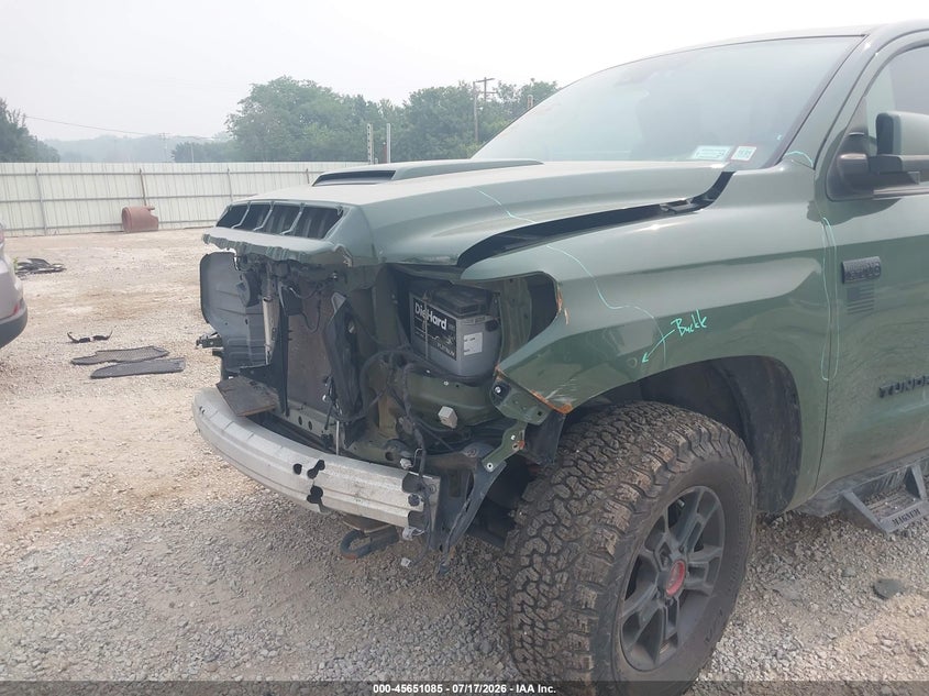2020 Toyota Tundra Trd Pro VIN: 5TFDY5F15LX884455 Lot: 45651085