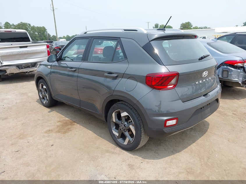 Vin: kmhrc8a31su404972, lot: 46149644, hyundai venue sel 20253