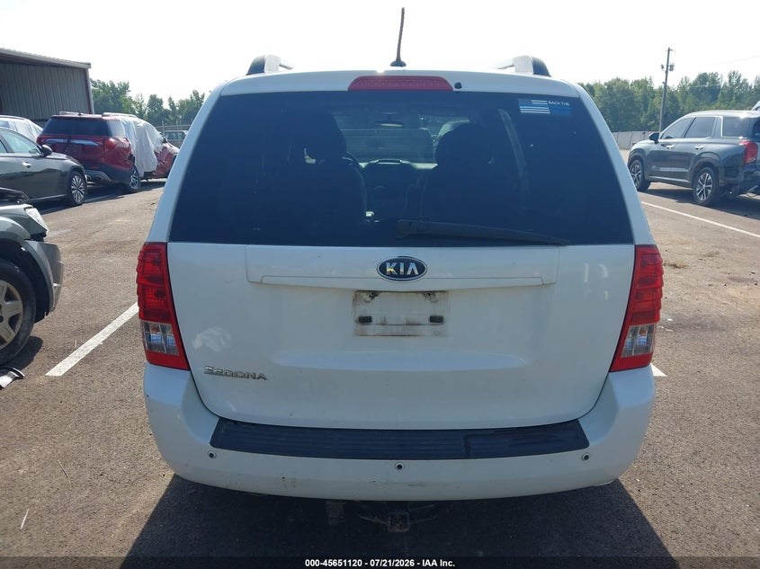 2012 Kia Sedona Lx VIN: KNDMG4C78C6441082 Lot: 45651120