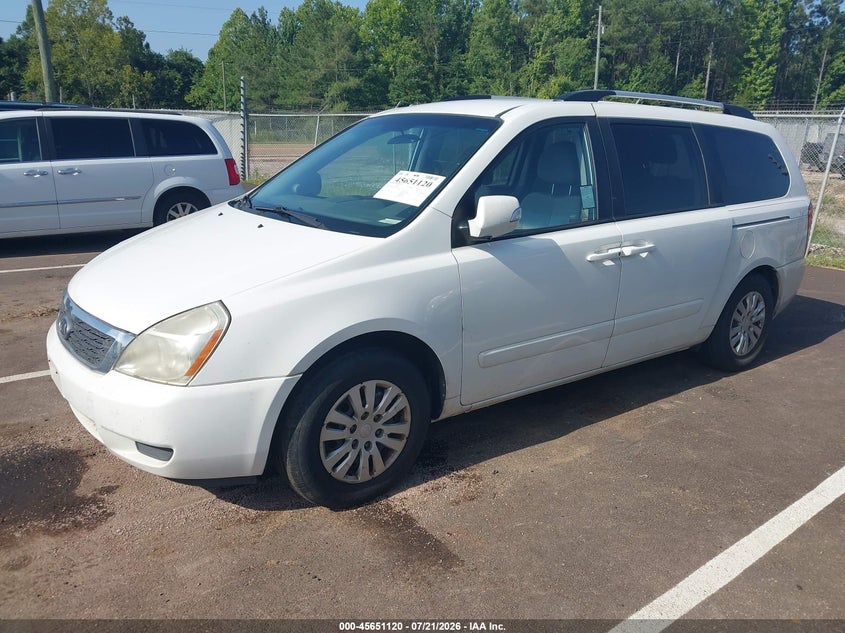 Vin: kndmg4c78c6441082, lot: 46149675, kia sedona lx 20122
