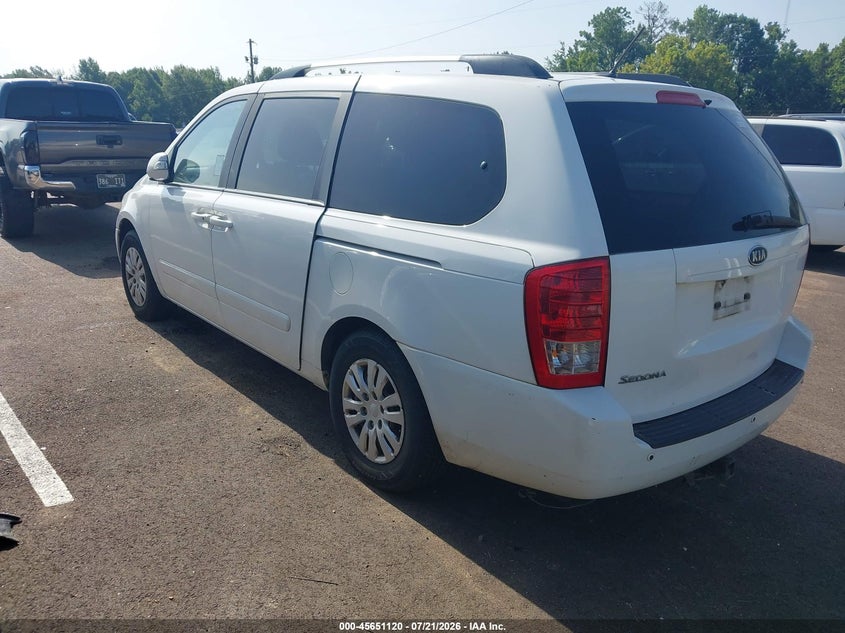 Vin: kndmg4c78c6441082, lot: 46149675, kia sedona lx 20123