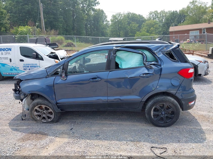2022 Ford Ecosport Se VIN: MAJ6S3GL3NC460027 Lot: 45651135