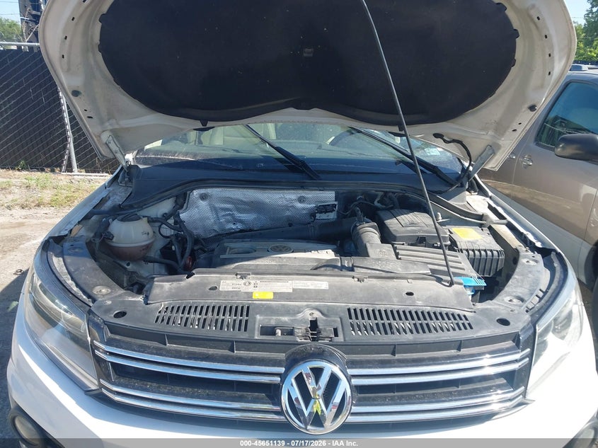 2012 Volkswagen Tiguan Se VIN: WVGAV7AX4CW570333 Lot: 45651139
