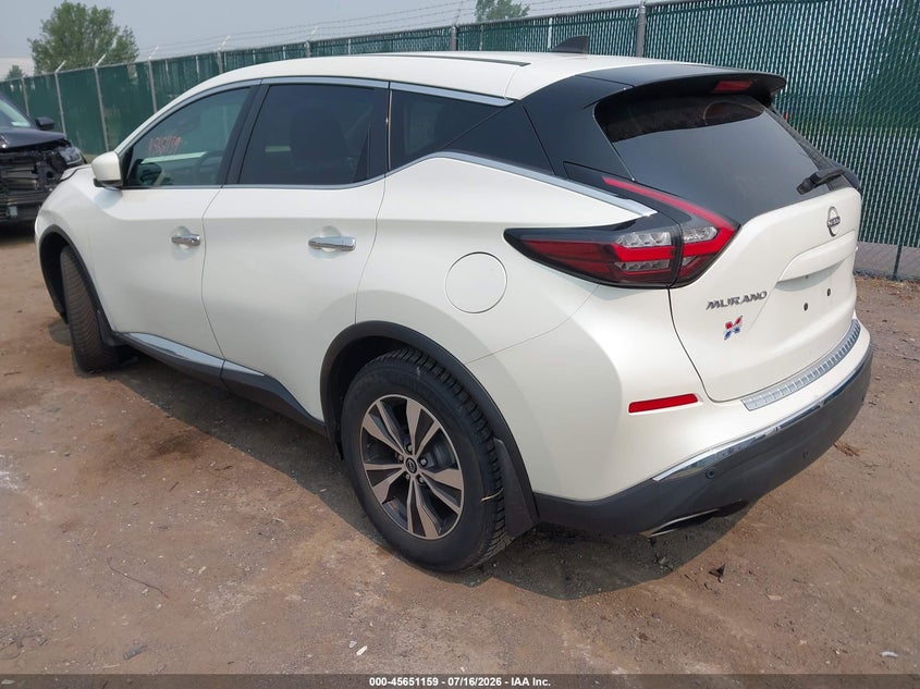 Vin: 5n1az2as9pc142146, lot: 46149714, nissan murano s intelligent awd 20233