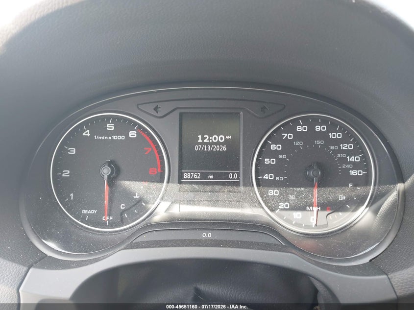 2016 Audi A3 1.8T Premium VIN: WAUA7GFF1G1101103 Lot: 45651160