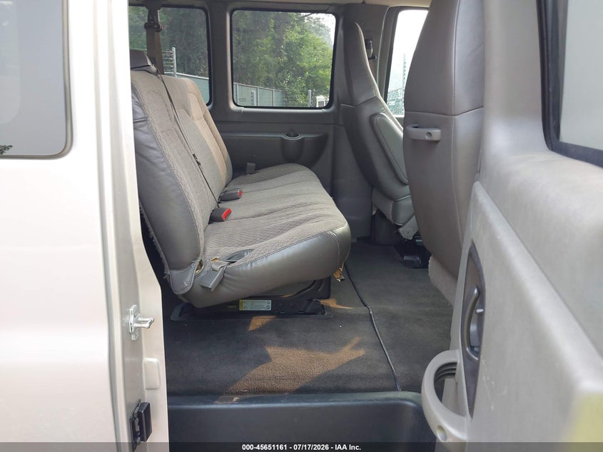 2008 GMC Savana Passenger Ls VIN: 1GJHG39K581215070 Lot: 45651161