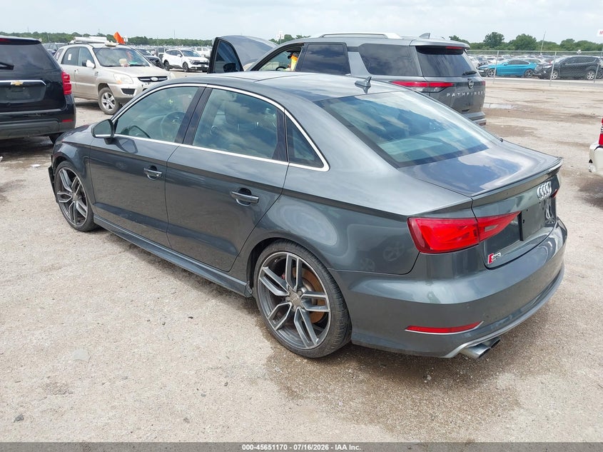 Vin: waubfgff5f1031238, lot: 46149725, audi s3 2.0t premium plus 20153