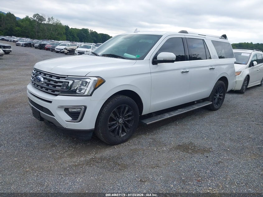 Vin: 1fmjk2at0kea20785, lot: 46149733, ford expedition max limited 20192