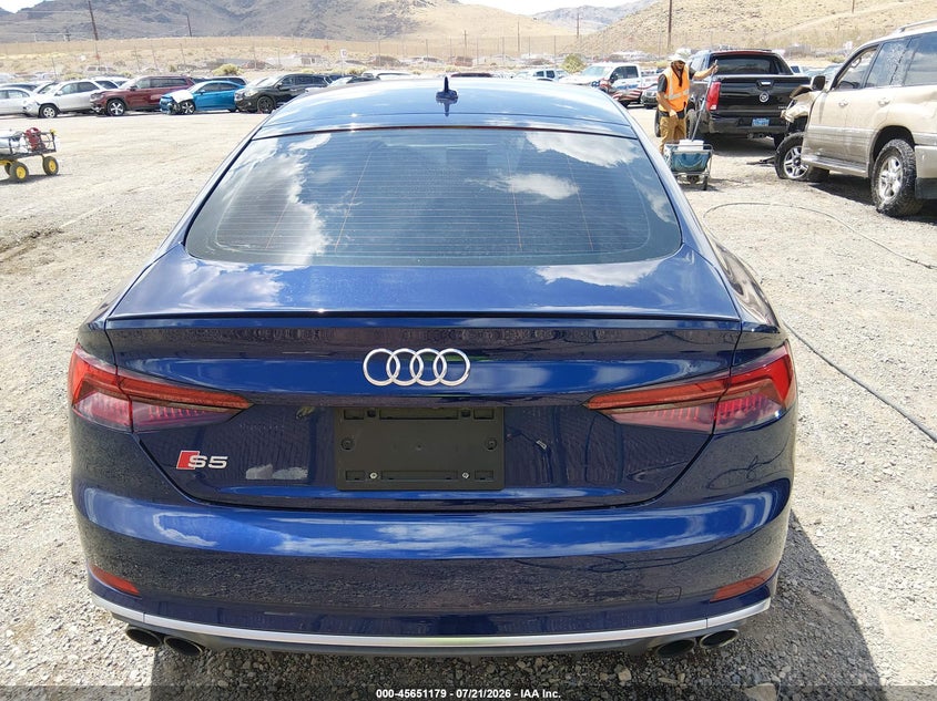 2018 Audi S5 3.0T Premium Plus VIN: WAUB4CF58JA024444 Lot: 45651179