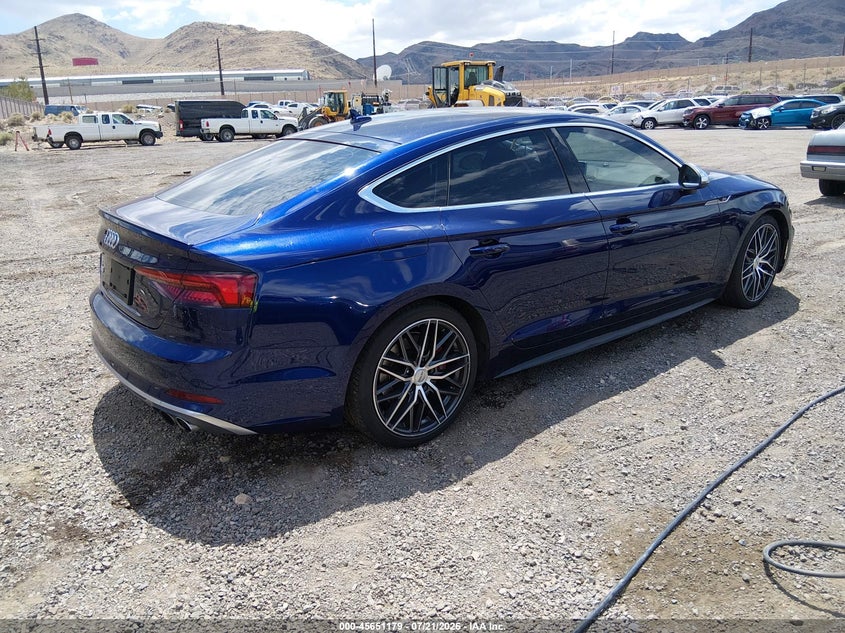 2018 Audi S5 3.0T Premium Plus VIN: WAUB4CF58JA024444 Lot: 45651179