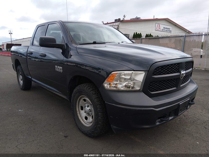 Vin: 1c6rr7fg3js297255, lot: 46149736, ram 1500 tradesman  4x4 6'4 box 2018 img_1