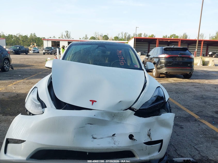 2023 Tesla Model Y Awd/Long Range Dual Motor All-Wheel Drive VIN: 7SAYGAEE9PF798991 Lot: 45651186