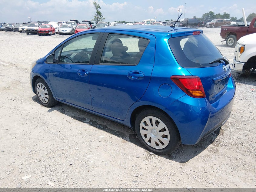 Vin: vnkktud37ga063538, lot: 46149757, toyota yaris l 20163