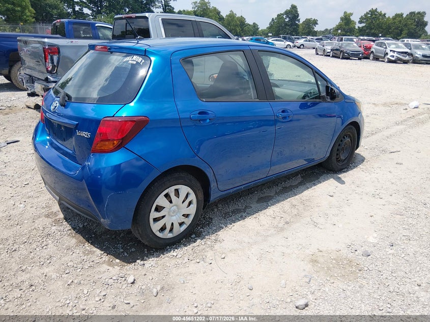 Vin: vnkktud37ga063538, lot: 46149757, toyota yaris l 20164