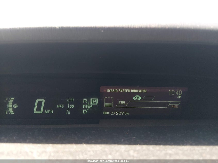 2014 TOYOTA PRIUS auction photo 7