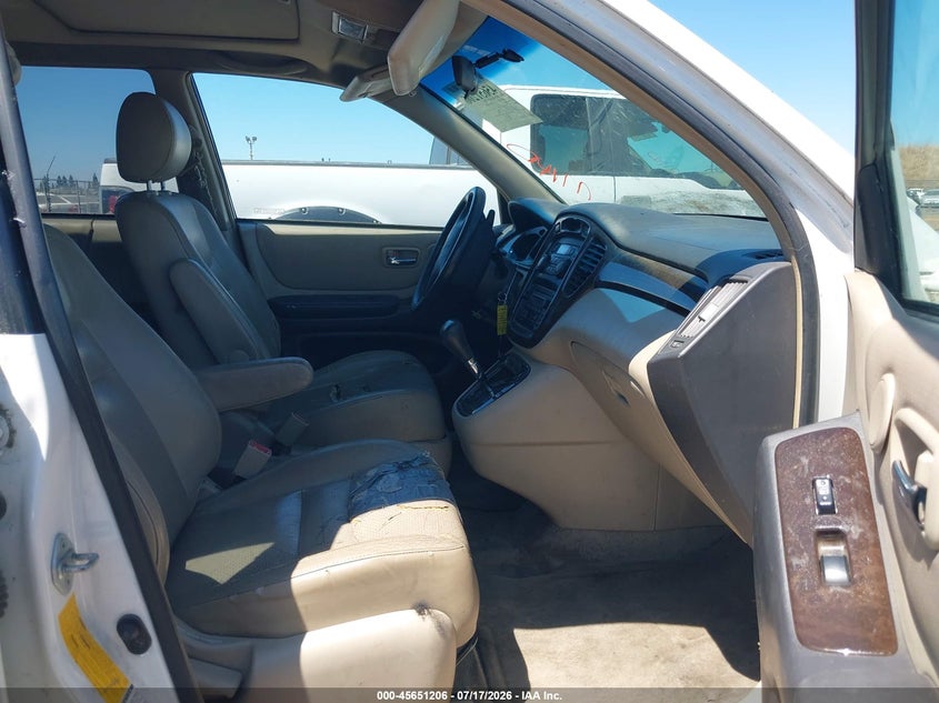 2001 TOYOTA HIGHLANDER auction photo 5