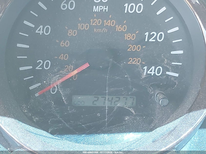 2001 TOYOTA HIGHLANDER auction photo 7
