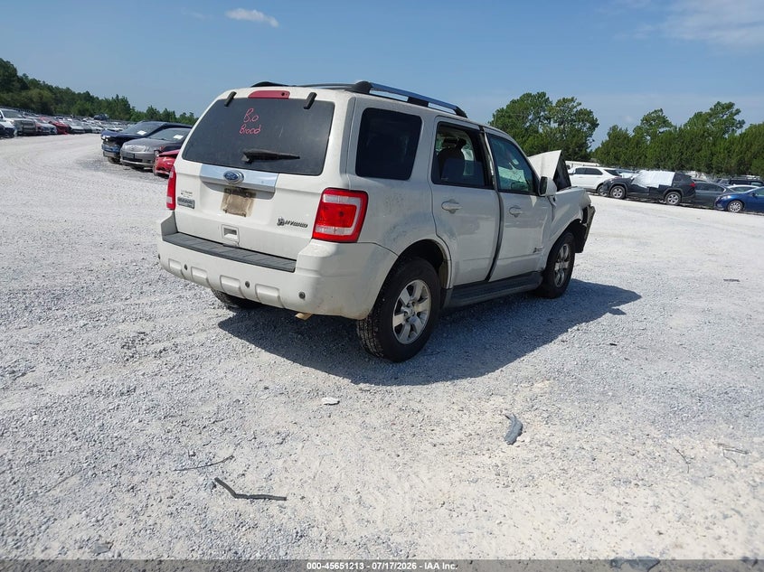 2010 FORD ESCAPE HYBRID auction photo 4