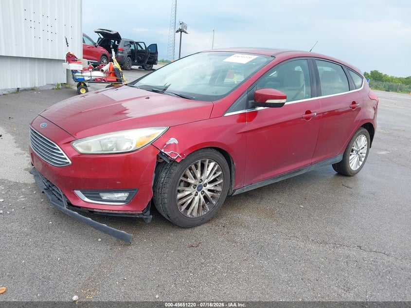 Vin: 1fadp3n26hl272870, lot: 46149775, ford focus titanium 20172