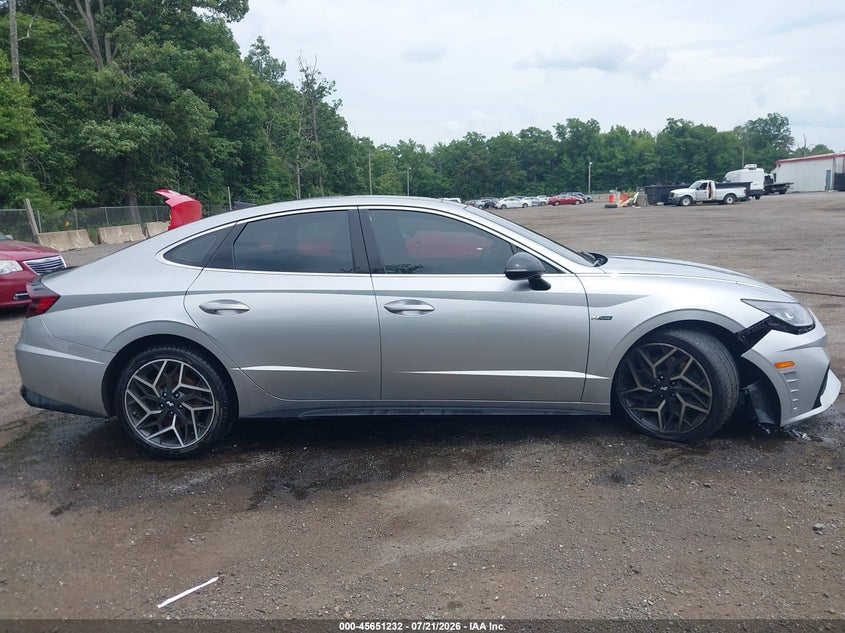 2021 Hyundai Sonata N Line VIN: 5NPEK4JC2MH127809 Lot: 45651232